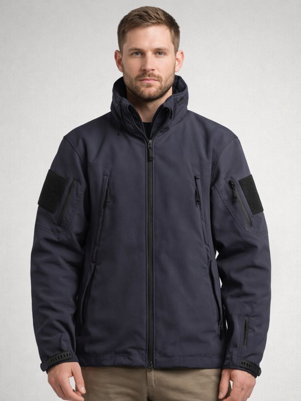 Rothco 9511 Special Ops Tactical Soft Shell Jacket Size Large Navy Blue